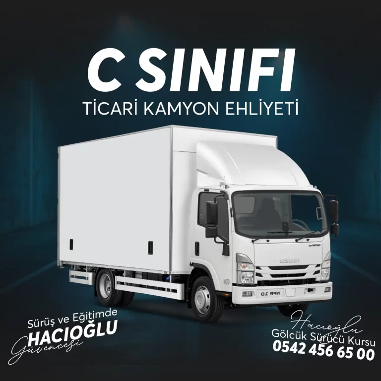 Gölcük Sürücü Kursu Gölcük C SINIFI TİCARİ KAMYON EHLİYETİ