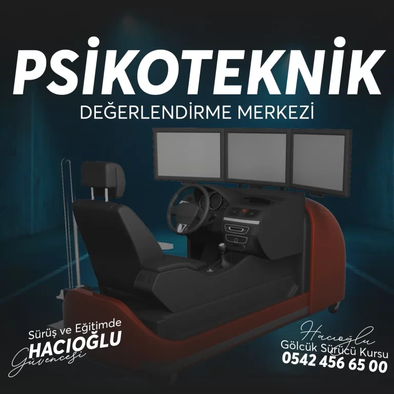 Gölcük Sürücü Kursu Gölcük Psikoteknik Merkezi
