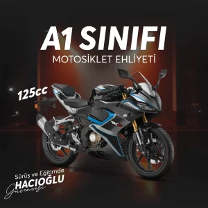 Hacıoğlu Sürücü Kursu A1 SINIFI 125cc MOTOSİKLET EHLİYETİ