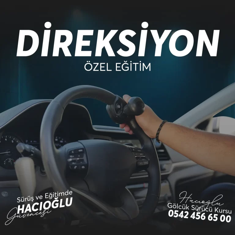 Gölcük Sürücü Kursu Gölcük Özel Direksiyon Eğitimi