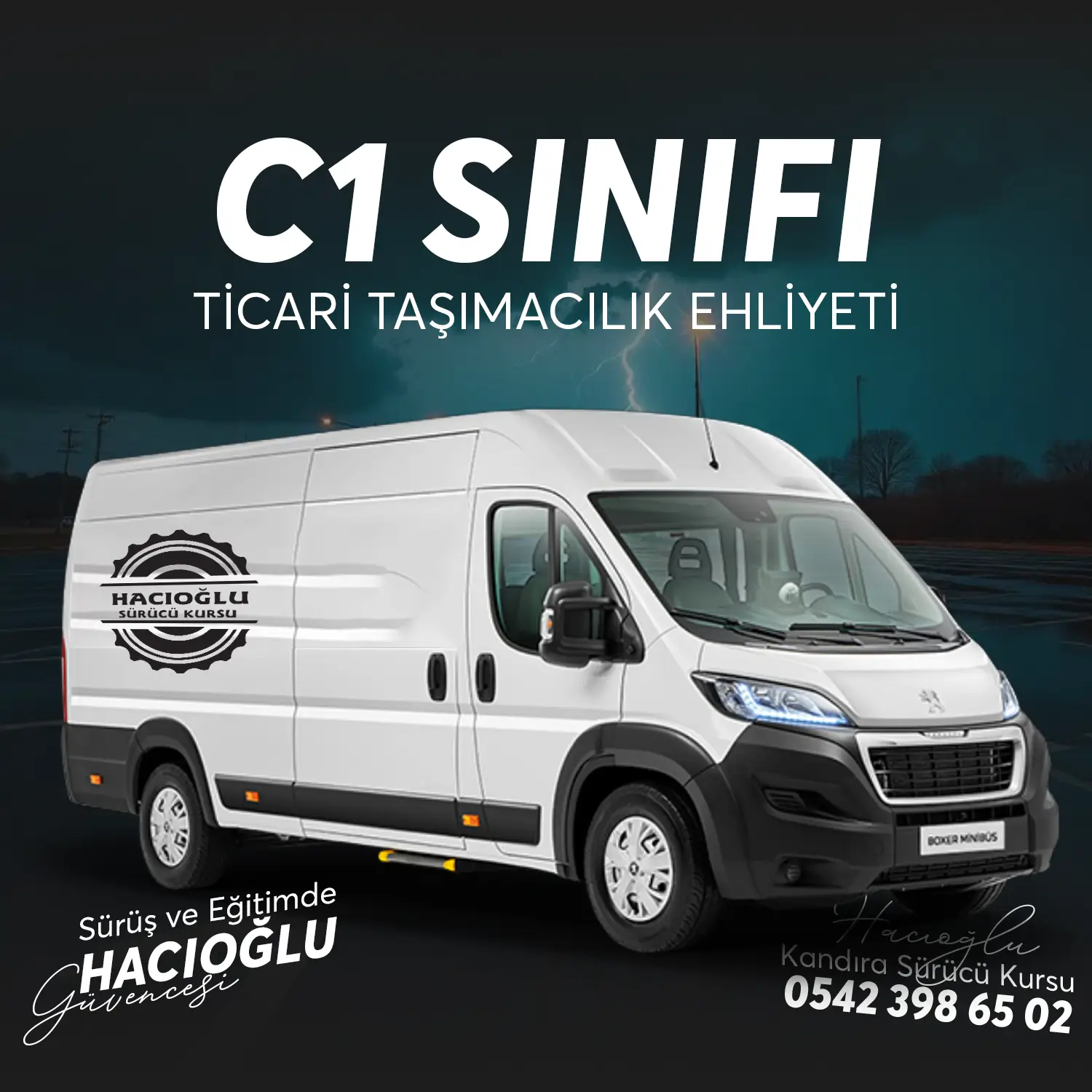 Kandıra Sürücü Kursu Kandıra C1 SINIFI TİCARİ TAŞIMACILIK EHLİYETİ