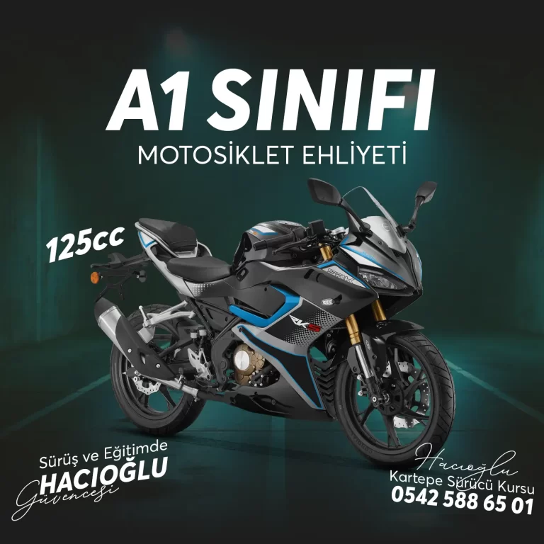 Kartepe Sürücü Kursu Kartepe A1 SINIFI 125cc MOTOSİKLET EHLİYETİ