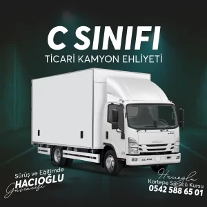 Kartepe Sürücü Kursu Kartepe C SINIFI TİCARİ KAMYON EHLİYETİ
