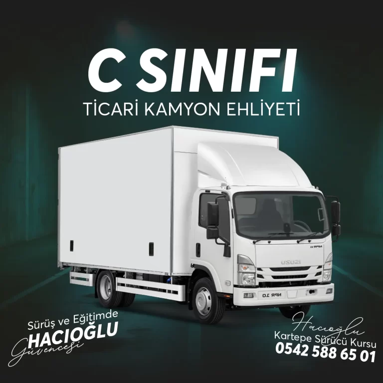 Kartepe Sürücü Kursu Kartepe C SINIFI TİCARİ KAMYON EHLİYETİ