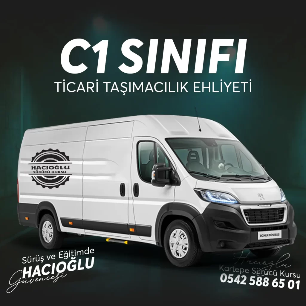 Kartepe Sürücü Kursu Kartepe C1 SINIFI TİCARİ TAŞIMACILIK EHLİYETİ