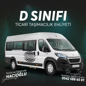 Hacıoğlu Sürücü Kursu Kartepe D SINIFI TİCARİ TAŞIMACILIK EHLİYETİ Kartepe Sürücü Kursu Kartepe D SINIFI TİCARİ TAŞIMACILIK EHLİYETİ