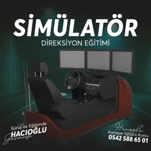 Hacıoğlu Sürücü Kursu Kartepe Simülatör Direksiyon Eğitimi